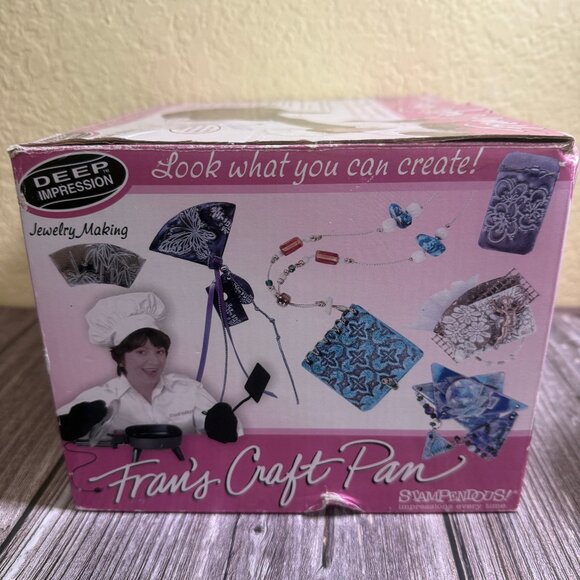 FRAN’S Craft Personal Electric Skillet for Crafts 7” Sq Adj Heat to 400 degrees - Picture 11 of 11